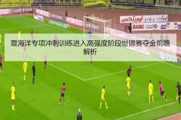 覃海洋专项冲刺训练进入高强度阶段世锦赛夺金前瞻解析